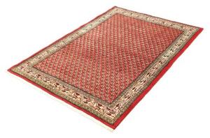 Tappeto Hamadan Stilizzato Rosso Avorio 110x150 Cm