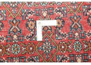 Tappeto Hamadan Stilizzato Rosso Blu Scuro 101x150 Cm