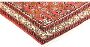 Tappeto Hamadan Stilizzato Rosso Blu Scuro 101x150 Cm