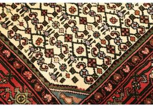 Tappeto Hamadan Stilizzato Avorio Rosso 104x148 Cm
