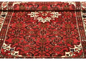 Tappeto Hamadan Stilizzato Rosso Avorio 104x155 Cm