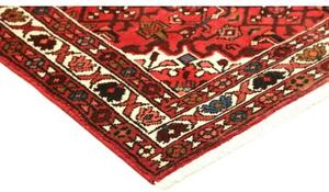 Tappeto Hamadan Stilizzato Rosso Avorio 104x155 Cm