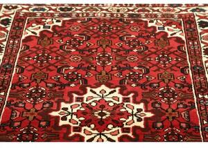 Tappeto Hamadan Stilizzato Rosso Avorio 104x155 Cm