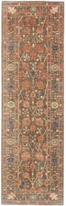 Tappeto Zigler Fine Stilizzato Marrone Ruggine Corsia 80x257 Cm