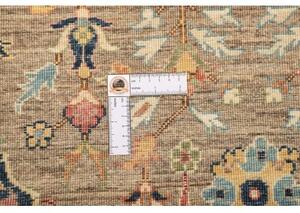 Tappeto Floralia Floreale Marrone Blu Corsia 79x295 Cm