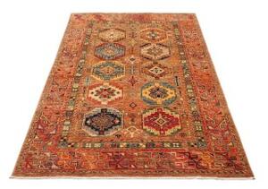 Tappeto Floralia Geometrico Ruggine Blu 122x190 Cm