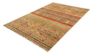 Tappeto Istintia Geometrico Giallo Senape Rosso Mattone 169x236 Cm