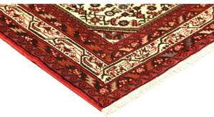 Tappeto Hamadan Stilizzato Avorio Rosso 100x145 Cm