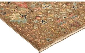 Tappeto Floralia Floreale Marrone Blu Corsia 79x295 Cm