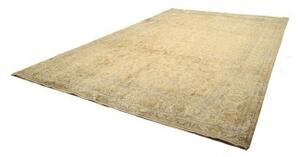 Tappeto Vintage Floreale Ocra Beige 285x405 Cm