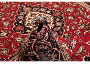 Tappeto Ardakan Medaglione Floreale Rosso Blu Scuro 192x295 Cm