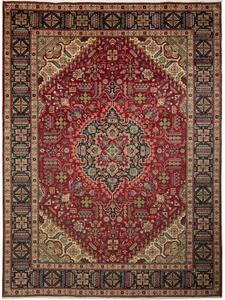 Tappeto Tabriz Stilizzato Rosso Avorio 248x337 Cm