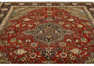 Tappeto Tabriz Stilizzato Rosso Mattone Blu Scuro 250x340 Cm