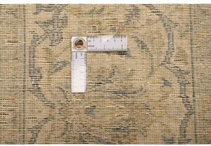 Tappeto Vintage Floreale Ocra Beige 285x405 Cm
