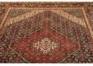 Tappeto Tabriz Stilizzato Blu Scuro Rosso 200x303 Cm