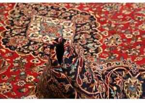 Tappeto Ardakan Medaglione Floreale Rosso Blu Scuro 245x355 Cm