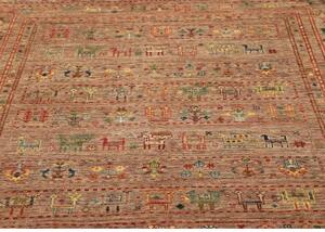 Tappeto Istintia Figurativo Marrone Ruggine Sabbia 173x236 Cm