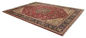 Tappeto Tabriz Stilizzato Rosso Avorio 248x337 Cm