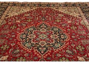 Tappeto Tabriz Stilizzato Rosso Avorio 248x337 Cm