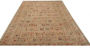 Tappeto Istintia Figurativo Beige Terracotta 204x277 Cm