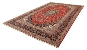 Tappeto Ardakan Medaglione Floreale Rosso Blu Scuro 245x355 Cm