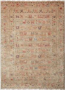 Tappeto Istintia Figurativo Beige Terracotta 204x277 Cm