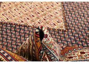 Tappeto Sarough Stilizzato Blu Scuro Avorio 285x340 Cm