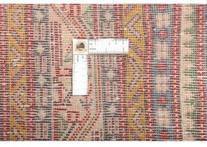 Tappeto Sarough Stilizzato Blu Scuro Avorio 285x340 Cm