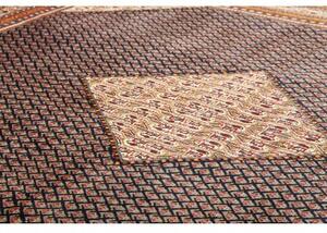 Tappeto Sarough Stilizzato Blu Scuro Avorio 285x340 Cm