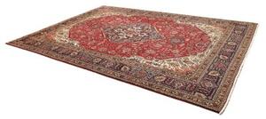 Tappeto Tabriz Stilizzato Rosso Blu Notte 248x343 Cm
