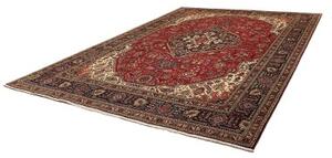 Tappeto Tabriz Stilizzato Rosso Blu Notte 248x343 Cm