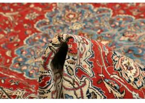 Tappeto Sarough Medaglione Floreale Rosso Blu 280x365 Cm