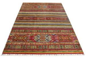 Tappeto Istintia Geometrico Rosso Multicolore 170x237 Cm