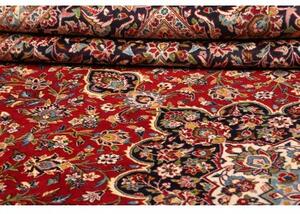 Tappeto Ardakan Medaglione Floreale Rosso Blu Scuro 306x427 Cm