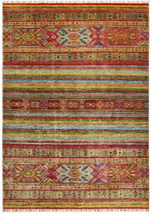 Tappeto Istintia Geometrico Rosso Multicolore 170x237 Cm