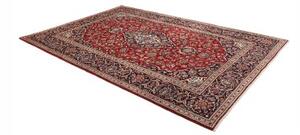 Tappeto Ardakan Medaglione Floreale Rosso Blu Scuro 200x303 Cm