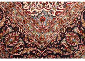 Tappeto Ardakan Medaglione Floreale Rosso Blu Scuro 306x427 Cm