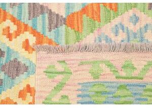 Tappeto Kilim Geometrico Multicolore 108x155 Cm