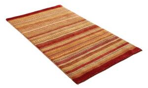 Tappeto Cromopura Geometrico Rosso Beige 93x153 Cm