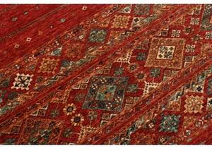 Tappeto Istintia Geometrico Rosso Blu 274x367 Cm