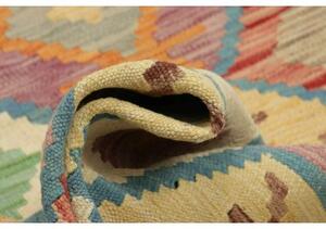 Tappeto Kilim Geometrico Multicolore 104x145 Cm