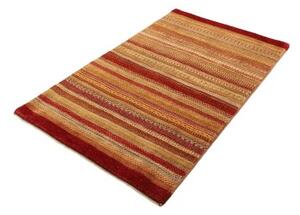 Tappeto Cromopura Geometrico Rosso Beige 93x153 Cm