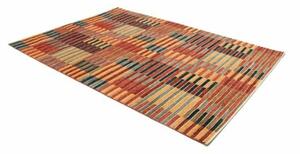 Tappeto Mosaic Geometrico Rosso Mattone Ocra 171x247 Cm