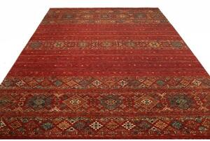 Tappeto Istintia Geometrico Rosso Blu 274x367 Cm