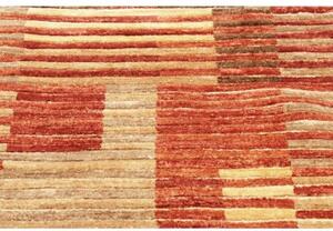 Tappeto Mosaic Geometrico Rosso Mattone Beige 81x200 Cm