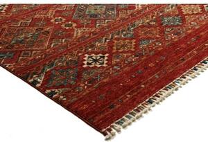 Tappeto Istintia Geometrico Rosso Blu 274x367 Cm