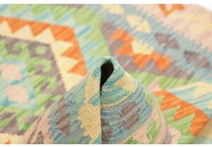 Tappeto Kilim Geometrico Multicolore 108x155 Cm