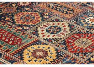 Tappeto Floralia Patchwork Blu Scuro Multicolore 100x152 Cm