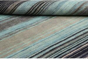 Tappeto Cromopura Geometrico Arancione Blu 170x247 Cm