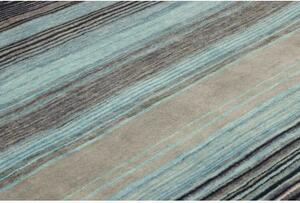 Tappeto Cromopura Geometrico Arancione Blu 170x247 Cm